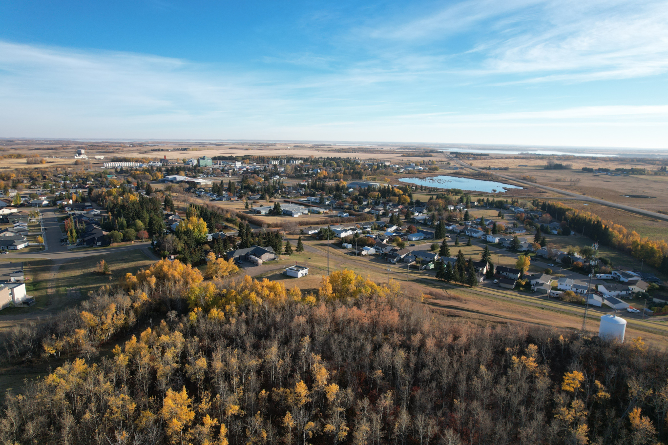 Arial image of Bashaw